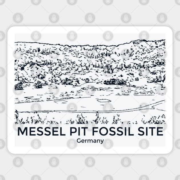 Messel Pit Fossil Site - Germany Magnet by Lakeric